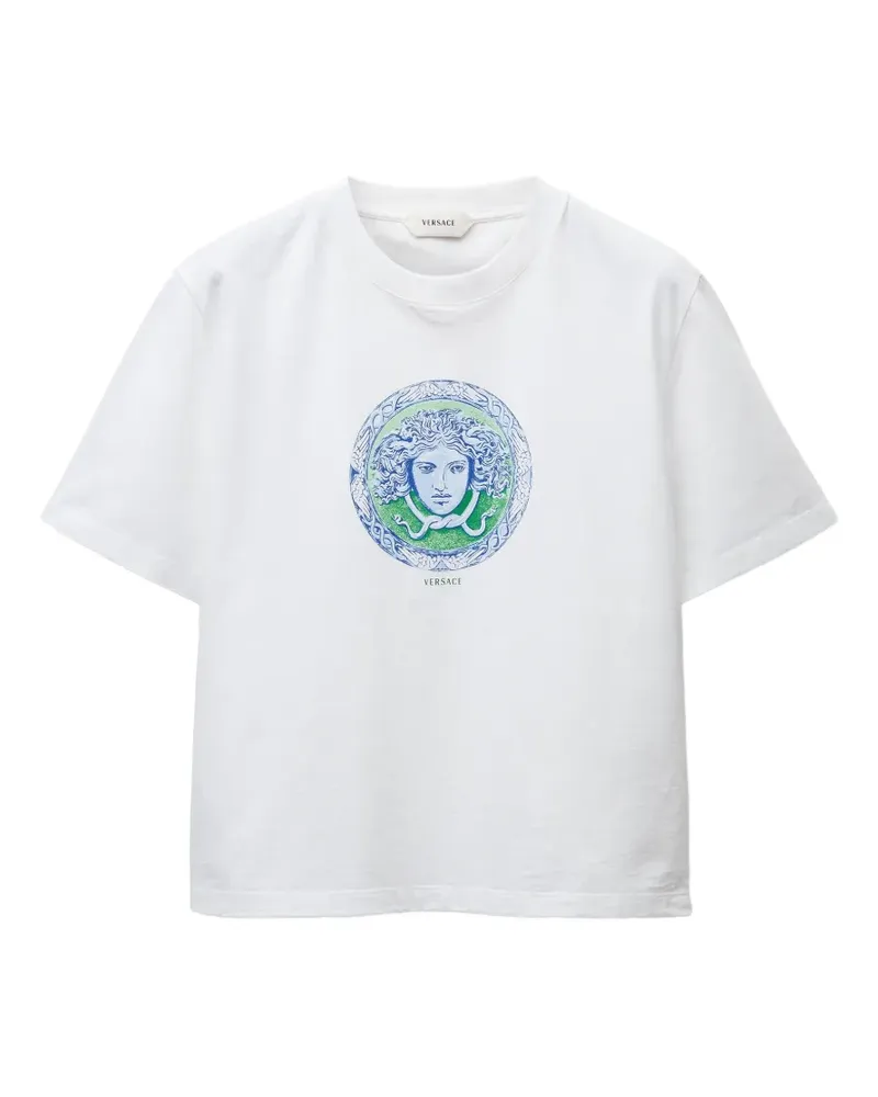 Versace T-Shirt mit Print - Weiß Weiß