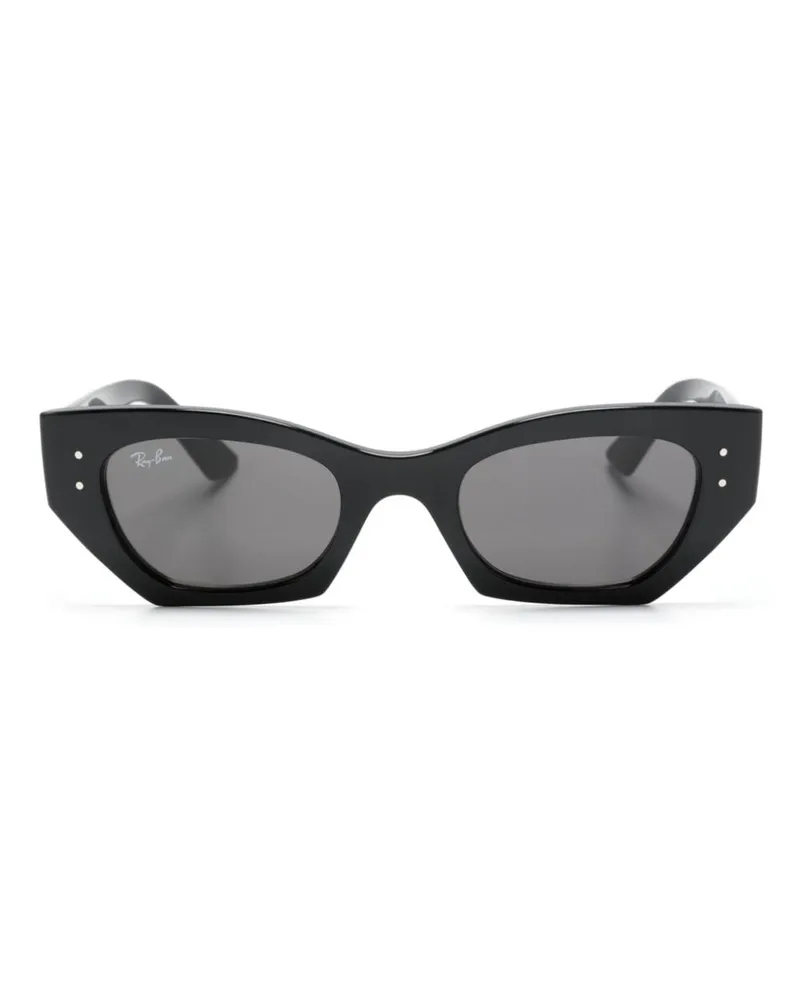 Ray Ban Zena Cat-Eye-Sonnenbrille - Schwarz Schwarz