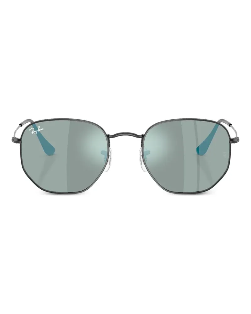 Ray Ban Sonnenbrille mit geometrischem Gestell - Schwarz Schwarz