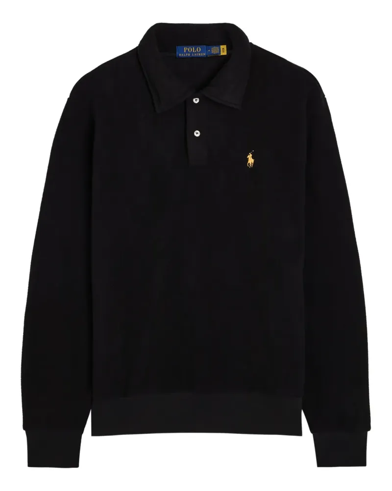Ralph Lauren Langärmeliges Poloshirt - Schwarz Schwarz