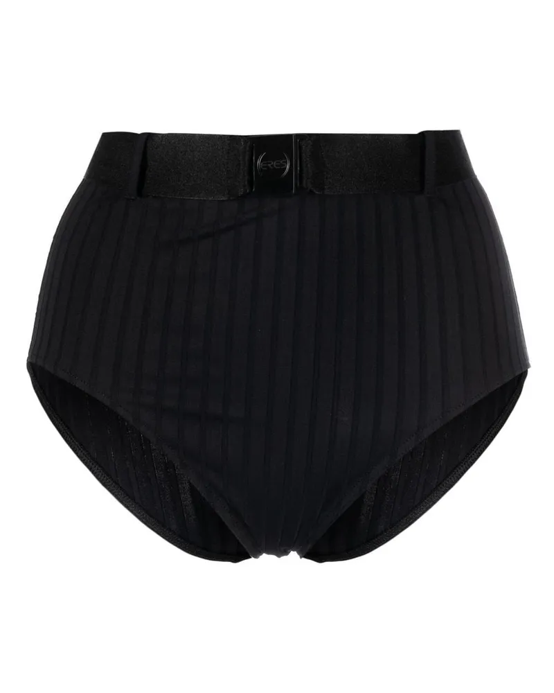 Eres Hoch geschnittenes Bikinihöschen - Schwarz Schwarz