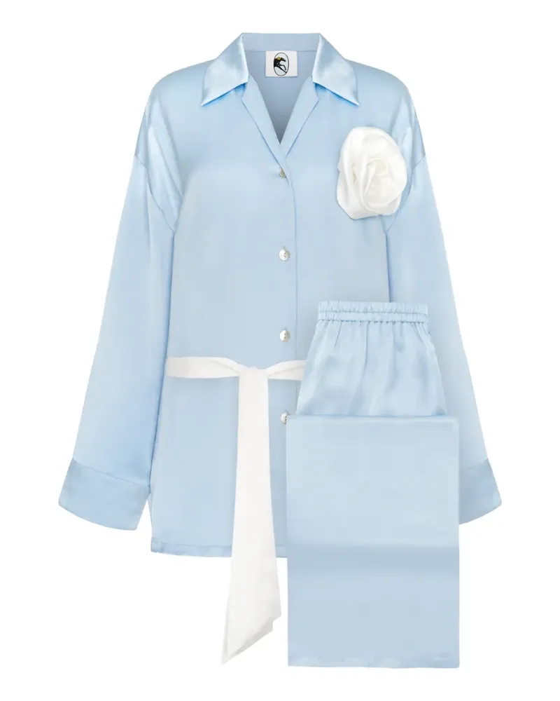 SLEEPER The Rose Oversized pajama set - Blau Blau