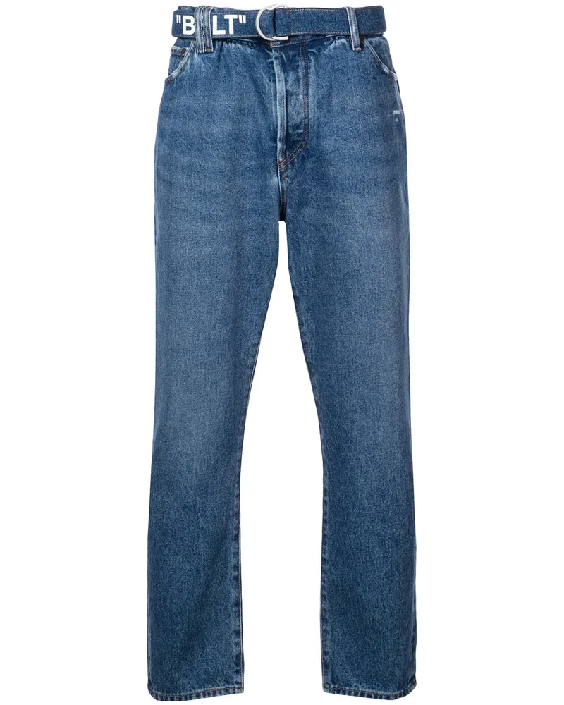 OFF-WHITE Jeans mit lockerem Schnitt - Blau Blau