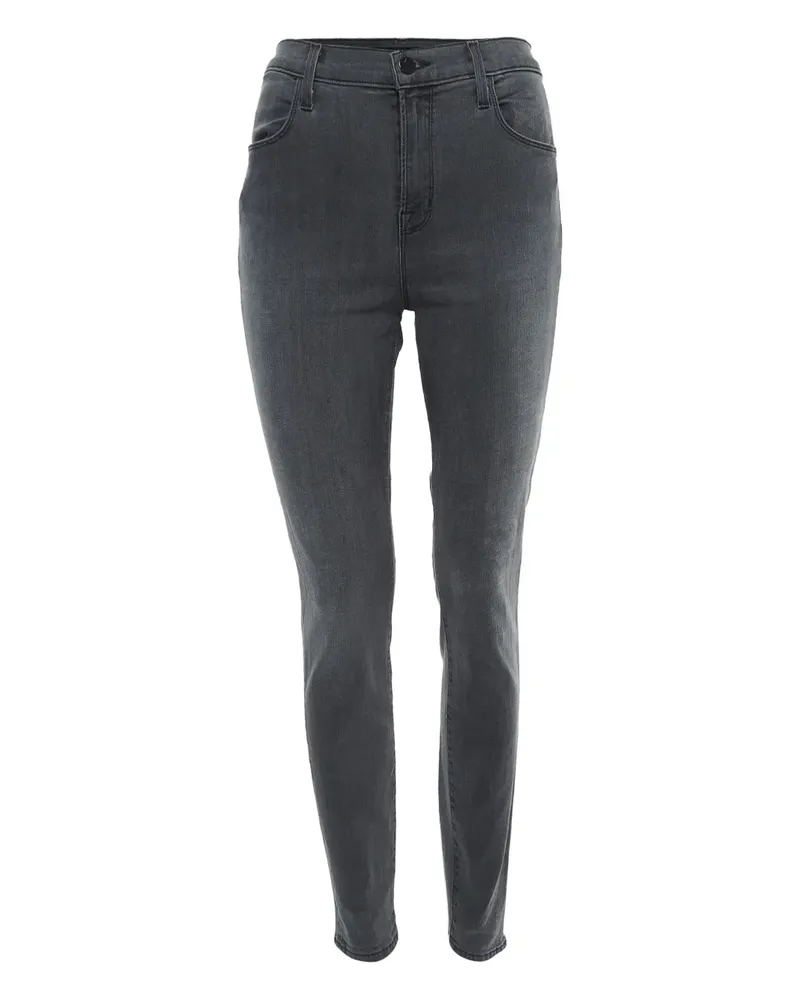 J Brand Pre-owned Jeans mit hohem Bund - Grau Grau
