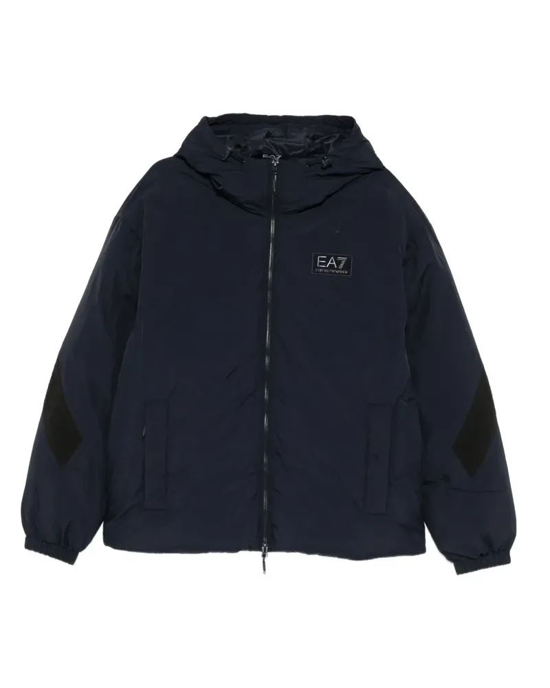EA7 hooded jacket - Blau Blau
