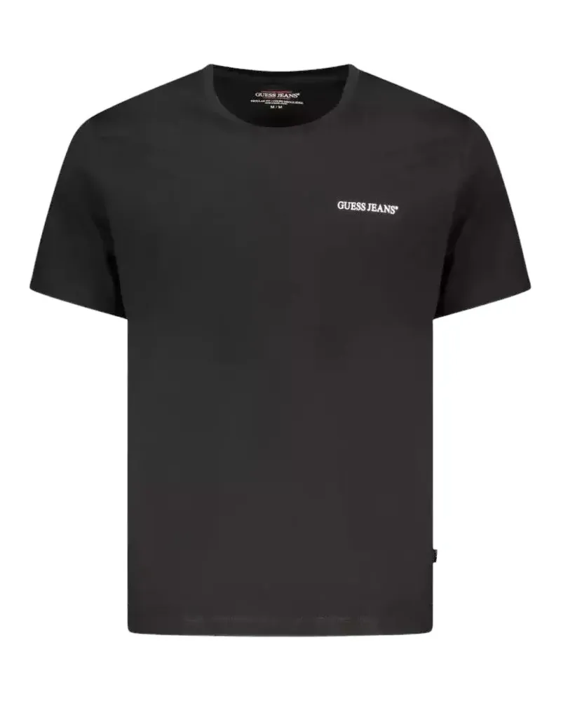 Guess T-Shirt mit Logo-Print - Schwarz Schwarz