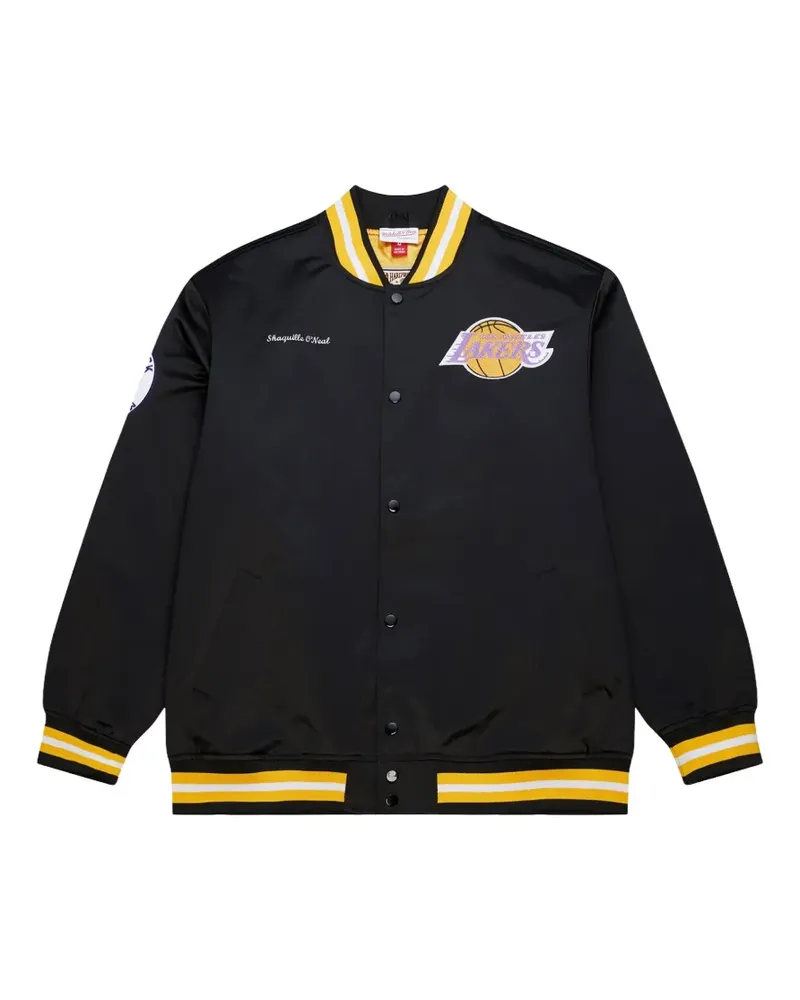 Mitchell & Ness NBA Lakers Shaquille O'Neal bomber jacket - Schwarz Schwarz
