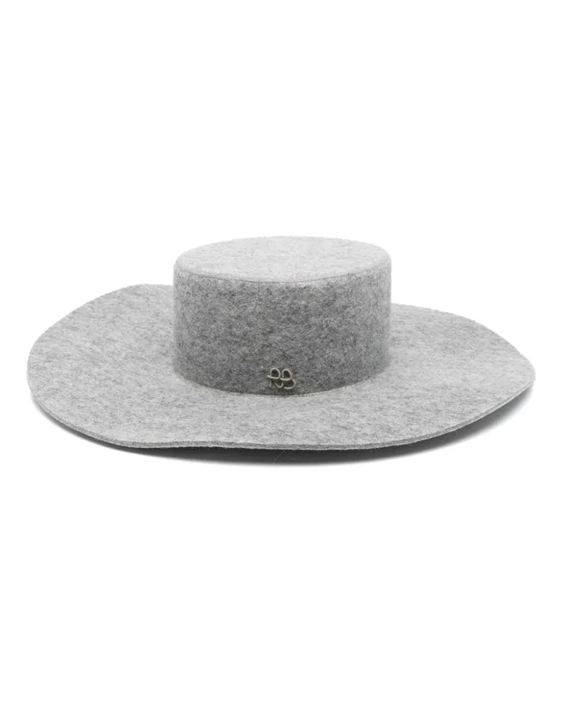 RUSLAN BAGINSKIY Fedora mit Logo - Grau Grau