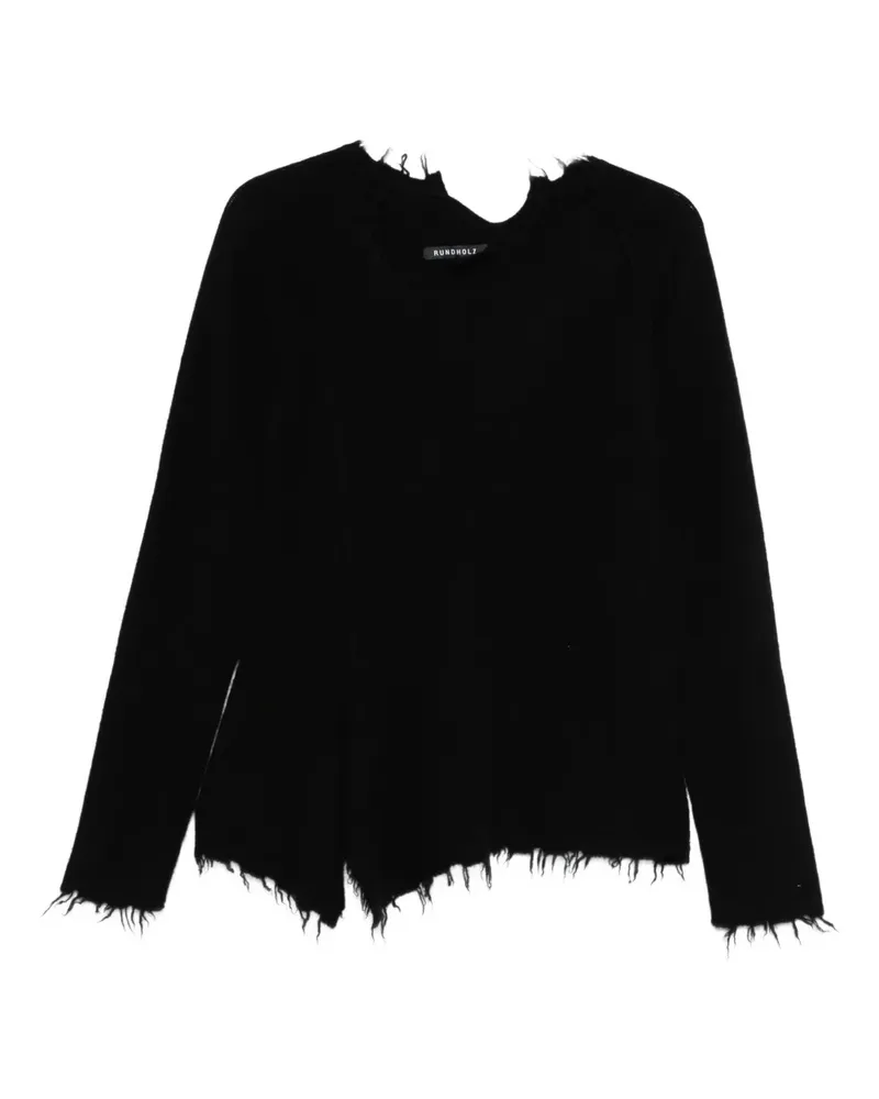 Studiorundholz Klassischer Pullover - Schwarz Schwarz