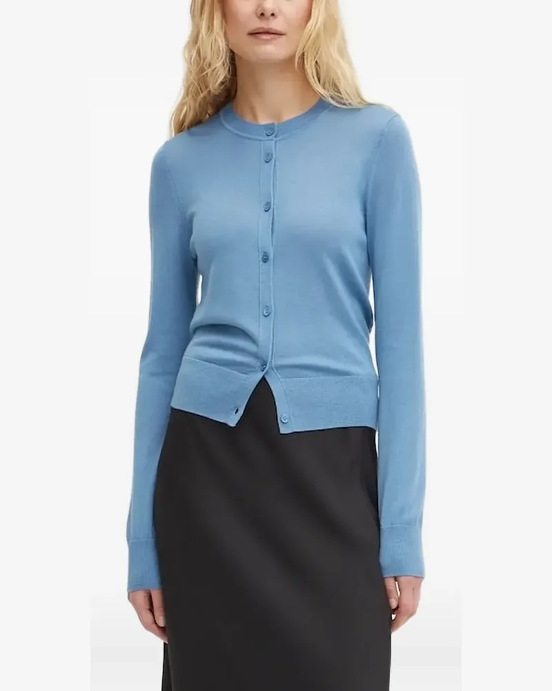 Samsøe & Samsøe Geknöpfter Cardigan - Blau Blau