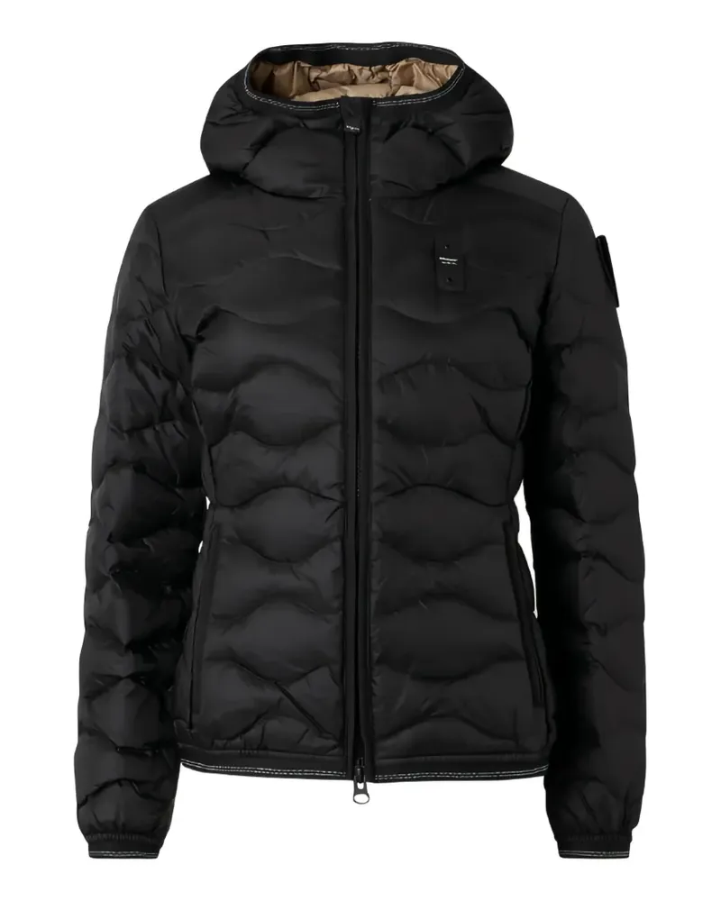Blauer Camelia short padded down jacket - Schwarz Schwarz