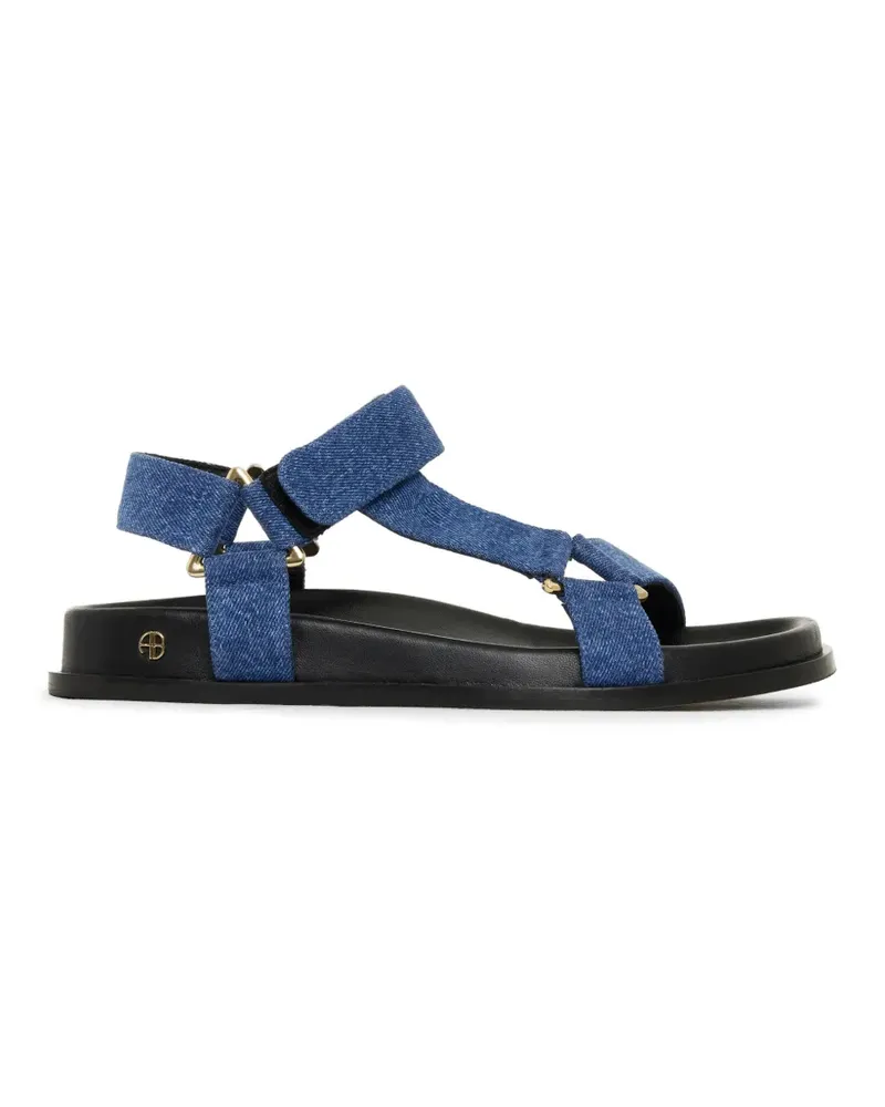 Anine Bing Jess Sandalen mit Beschlägen - Blau Blau