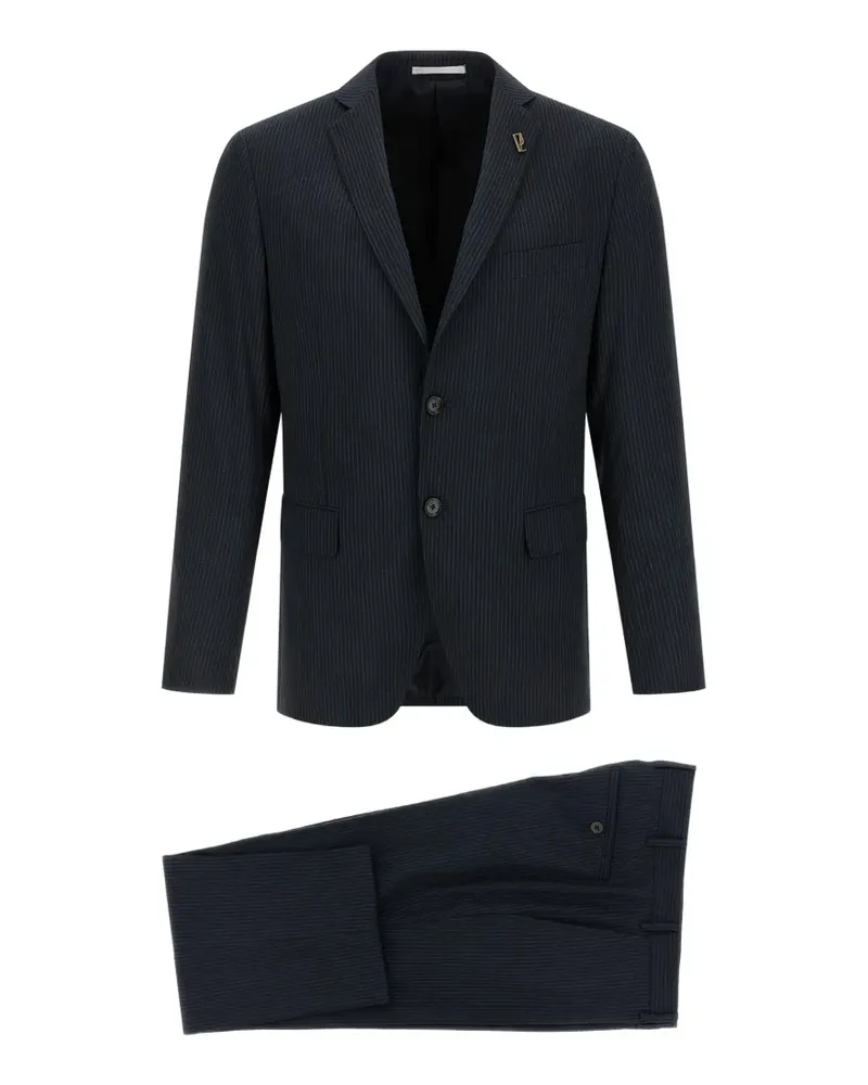 Pal Zileri Anzug mit Nadelstreifen - Blau Blau