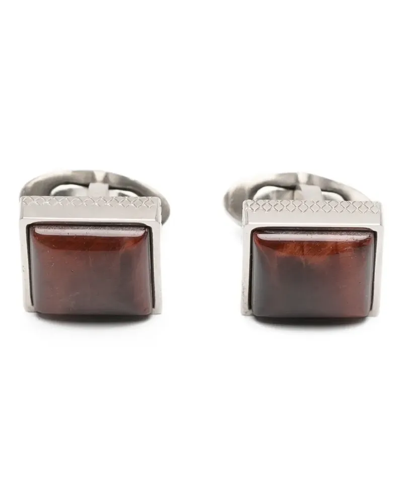 Tateossian square cufflinks - Silber Silber