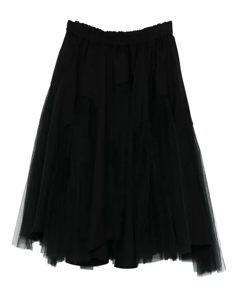 Noir Kei Ninomiya Klassischer Tüllrock - Schwarz Schwarz