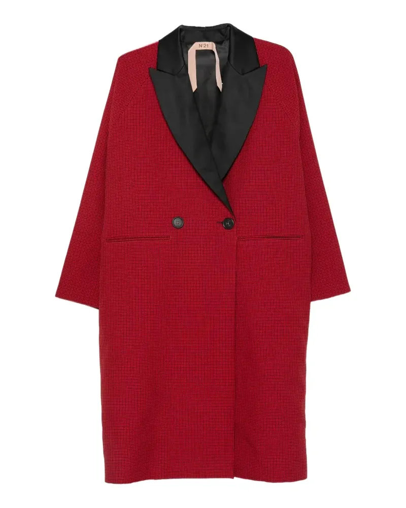 N° 21 Karierte Cabanjacke - Rot Rot