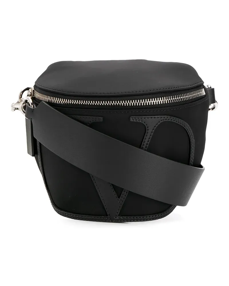 Valentino Garavani Gürteltasche mit VLOGO - Schwarz Schwarz