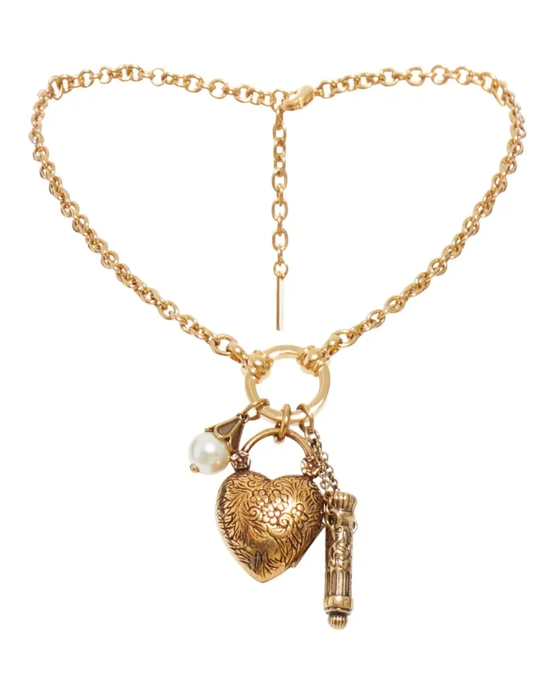 Chloé heart-charm chain bracelet - Gold Gold