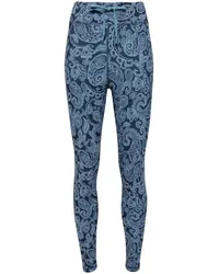 The Upside Leggings mit Paisley-Print Blau