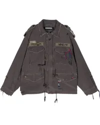 Neighborhood Savage 51 Military-Jacke Violett