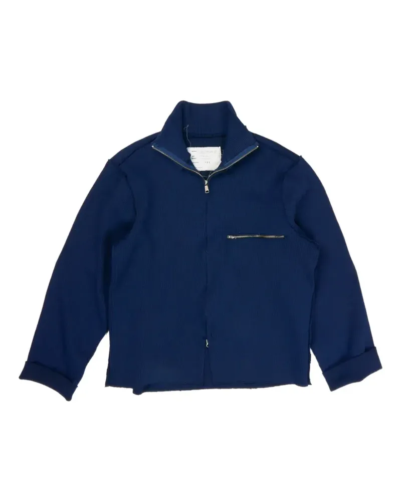 Camiel Fortgens zip-up cardigan - Blau Blau