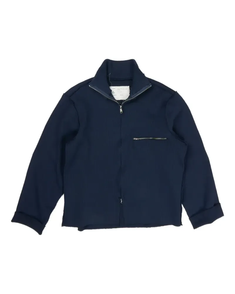 Camiel Fortgens zip-up cardigan - Blau Blau