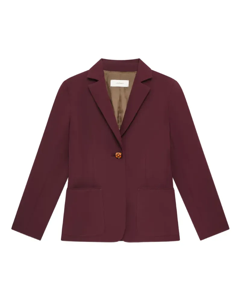 Maliparmi Urban Cady single-breasted jacket - Rot Rot