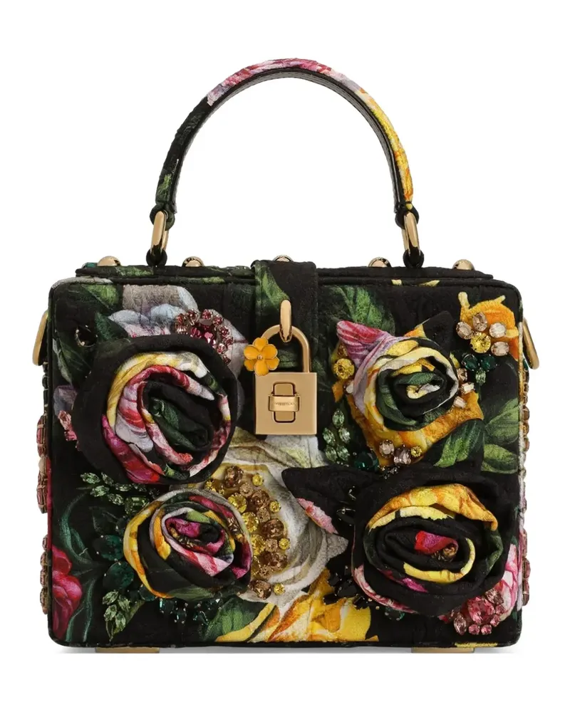 Dolce & Gabbana Dolce Box Handtasche - Schwarz Schwarz