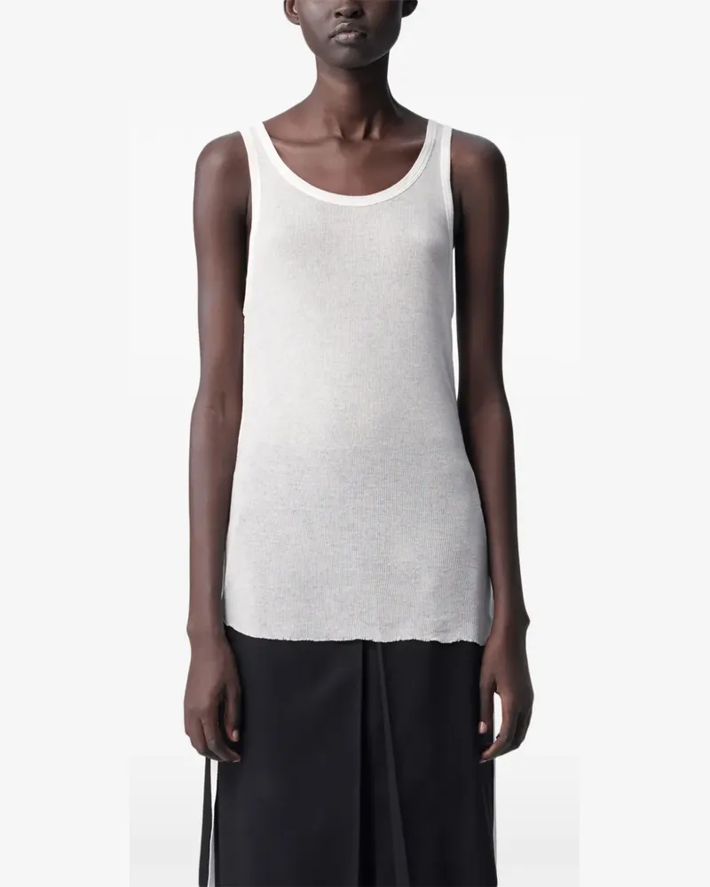 Ann Demeulemeester Mara Tanktop - Weiß Weiß