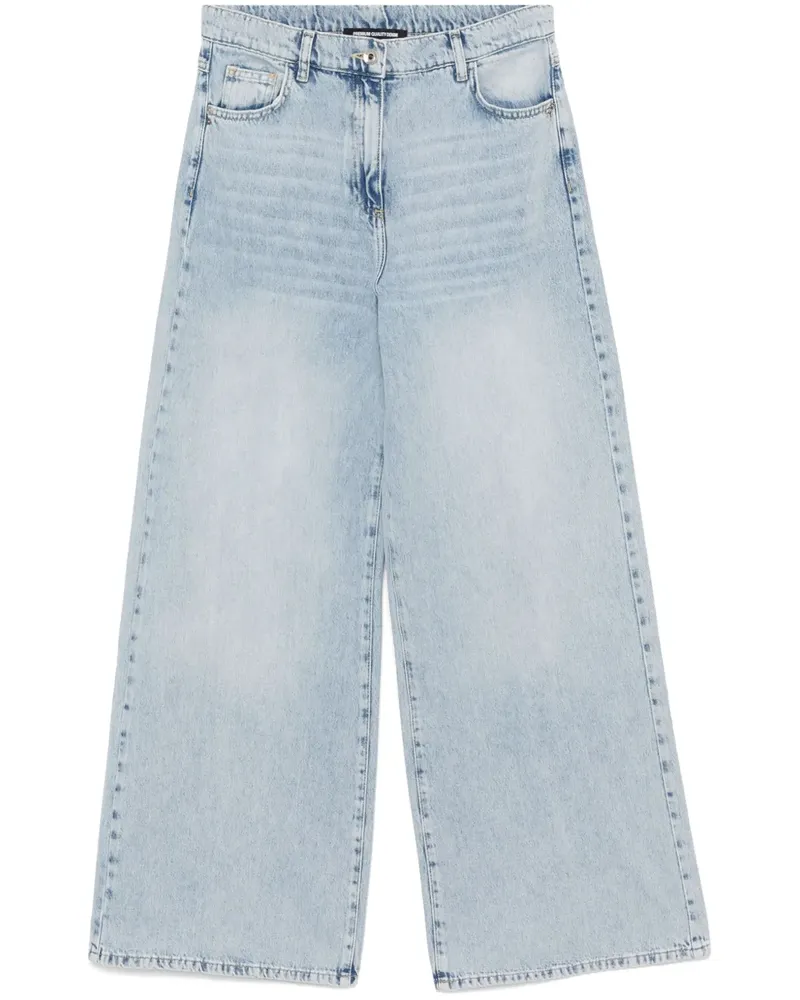 Patrizia Pepe Weite Jeans - Blau Blau