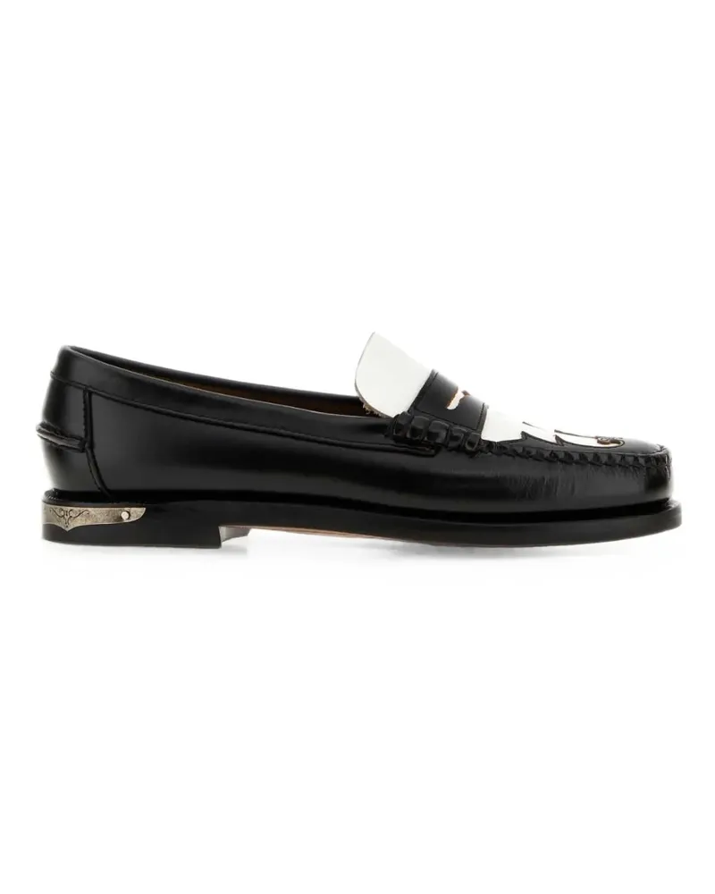 Sebago Dan leather loafers - Schwarz Schwarz