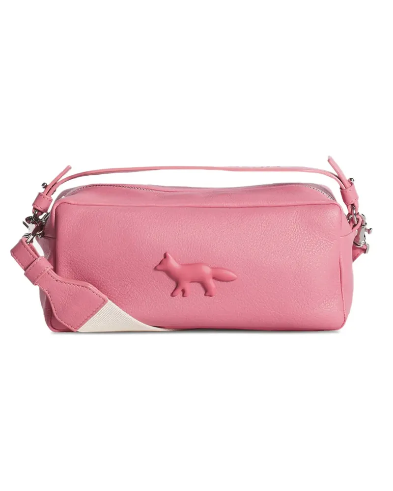 Kitsuné Handtasche aus Leder - Rosa Rosa
