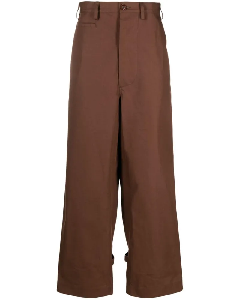 Kenzo Hose mit geradem Bein - Braun Braun