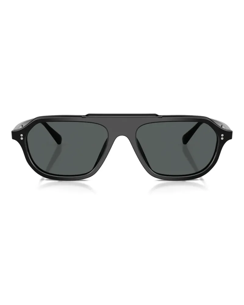 Oliver Peoples Estin pilot-frame sunglasses - Schwarz Schwarz