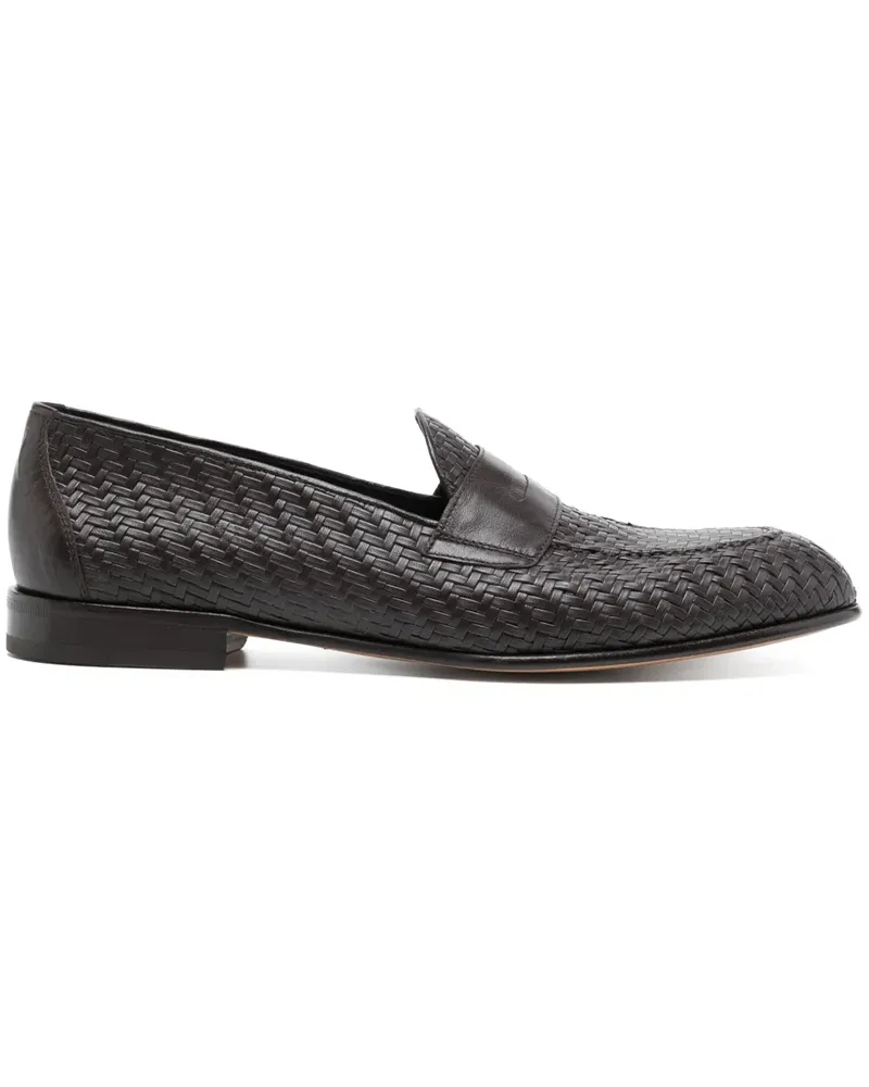 Brioni Appia Penny-Loafer - Braun Braun