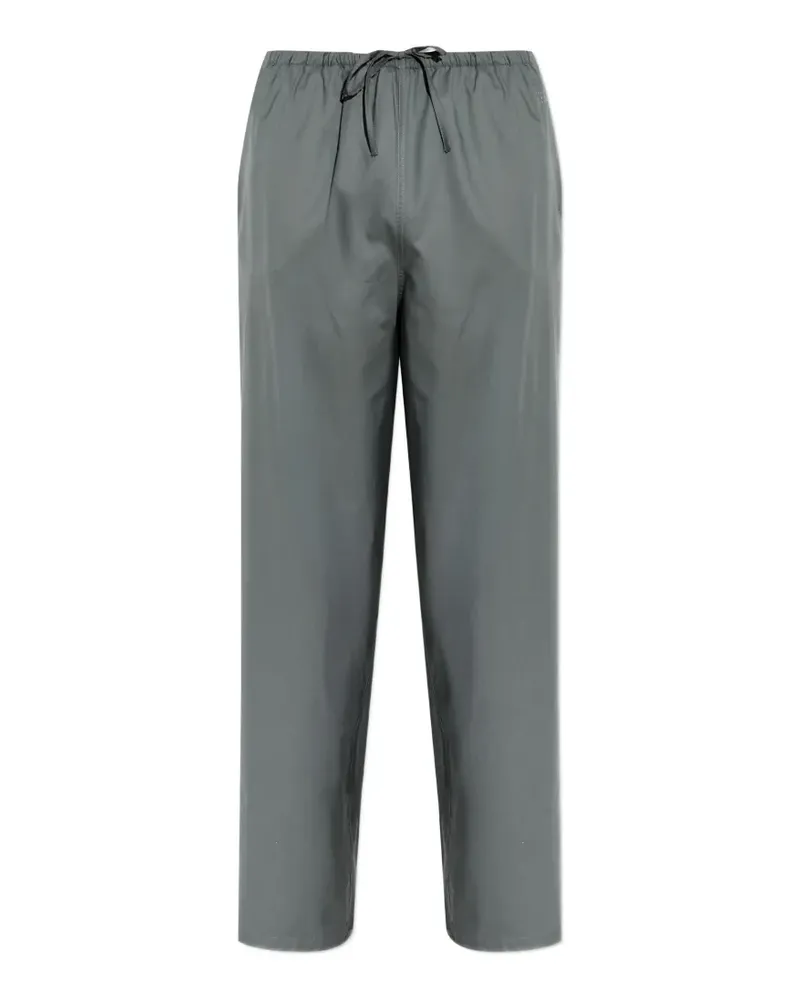 Maison Margiela drawstring-waist pajama trousers - Grau Grau