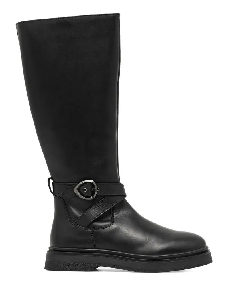 Blauer Hanna buckle-strap boots - Schwarz Schwarz