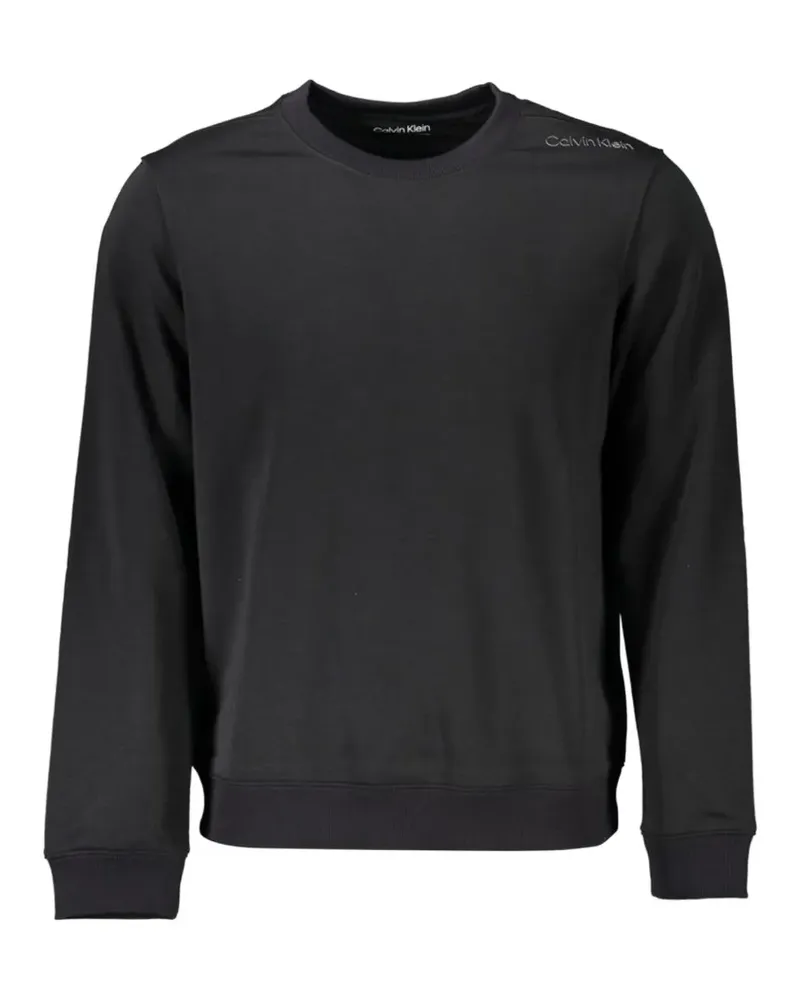 Calvin Klein logo-print sweater - Schwarz Schwarz
