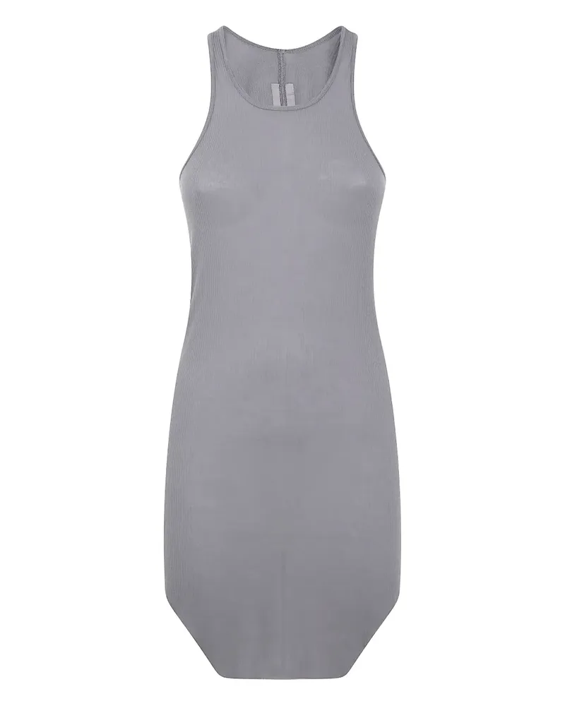 Rick Owens Geripptes Tanktop mit Racerback - Grau Grau