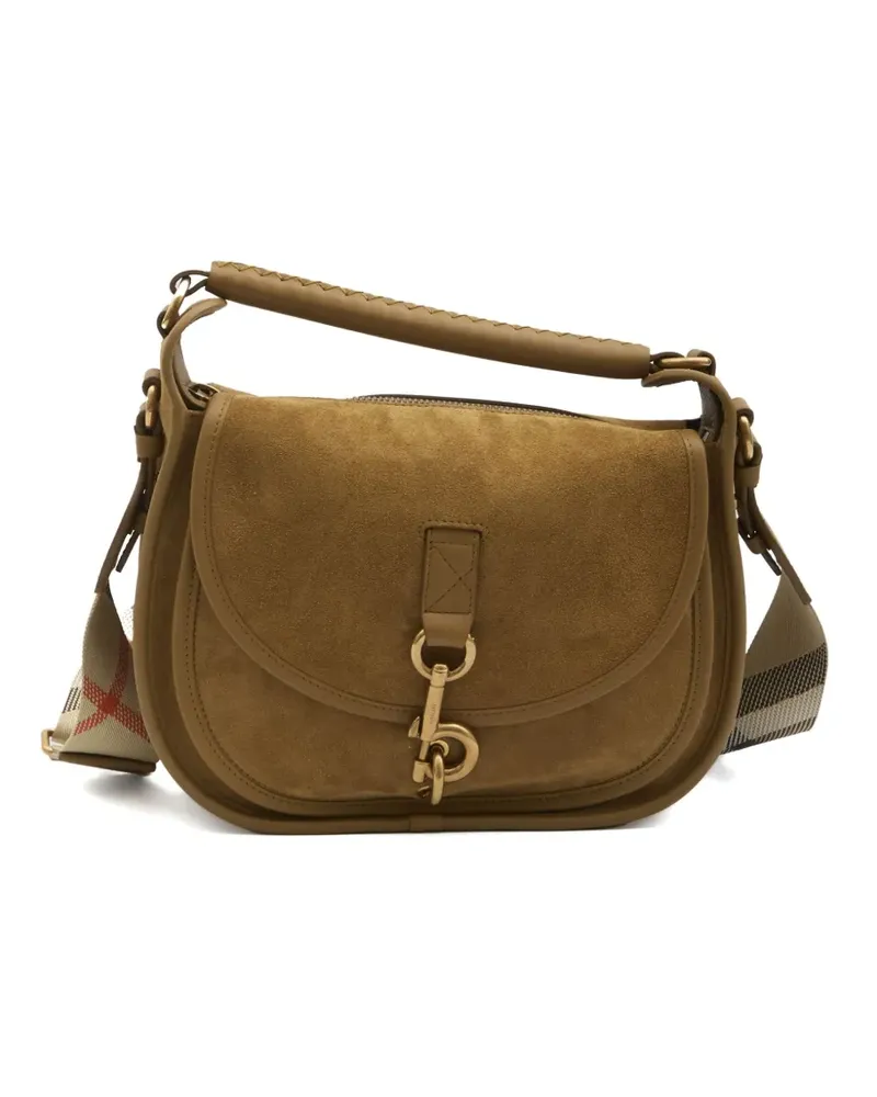Burberry Kleine B Clip Tote Bag - Braun Braun