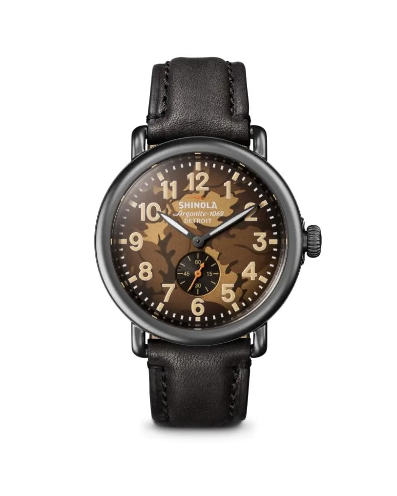 SHINOLA Argonite 1069 Detroit Braun