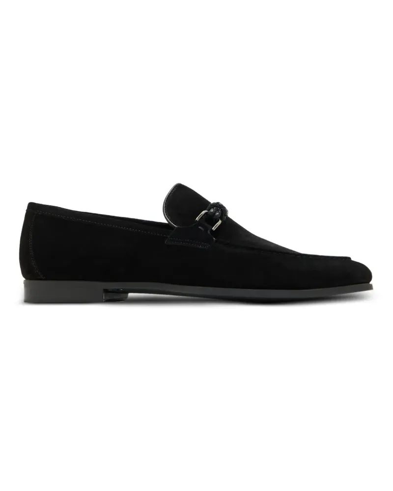 Magnanni braided-strap loafers - Schwarz Schwarz