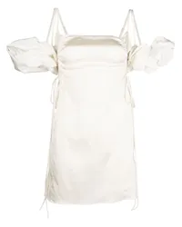 Jacquemus La Mini Robe Chouchou Minikleid Weiß