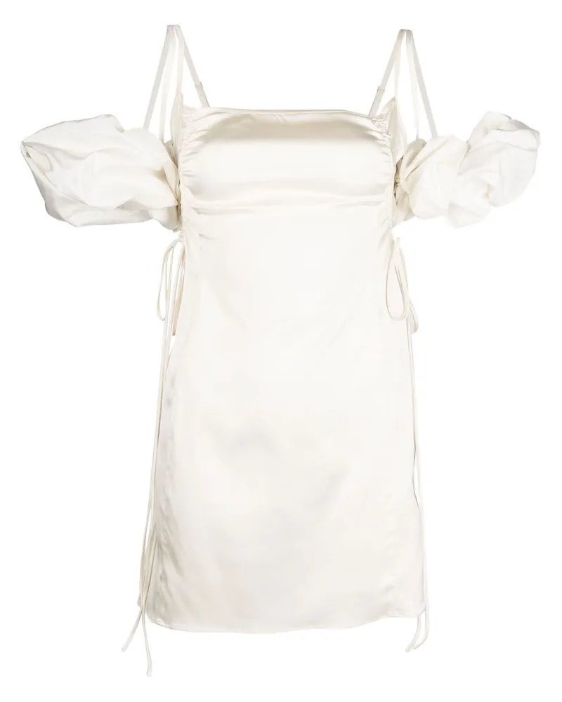Jacquemus La Mini Robe Chouchou Minikleid - Weiß Weiß