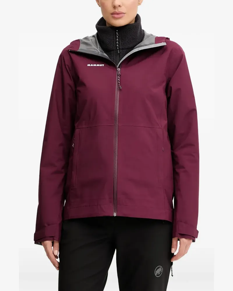 Mammut Linard Light HS zip-up hooded jacket - Rot Rot
