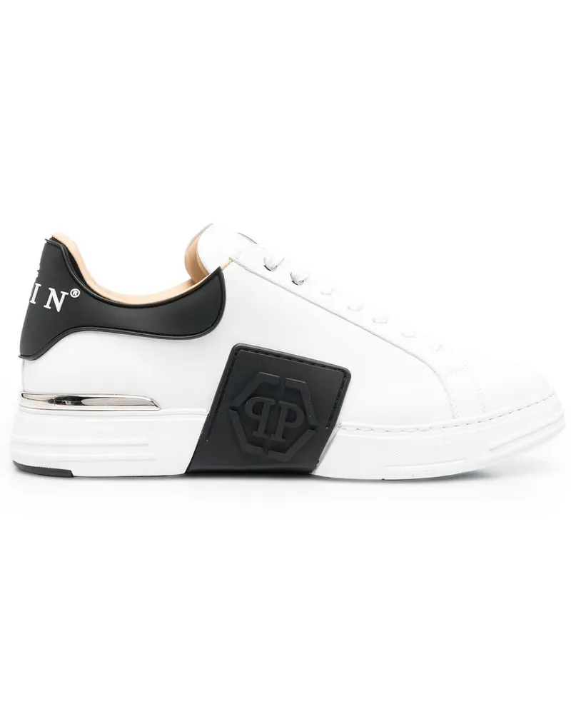 Philipp Plein Hexagon Sneakers - Weiß Weiß