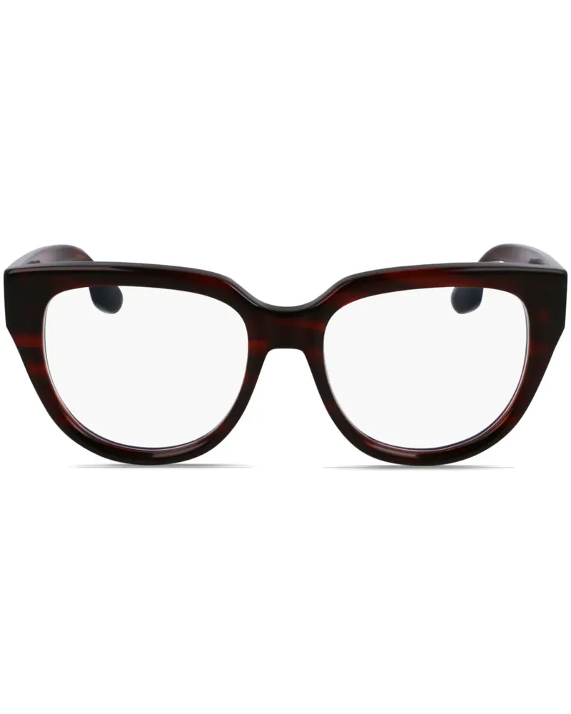 Victoria Beckham Brille mit rundem Gestell - Rot Rot