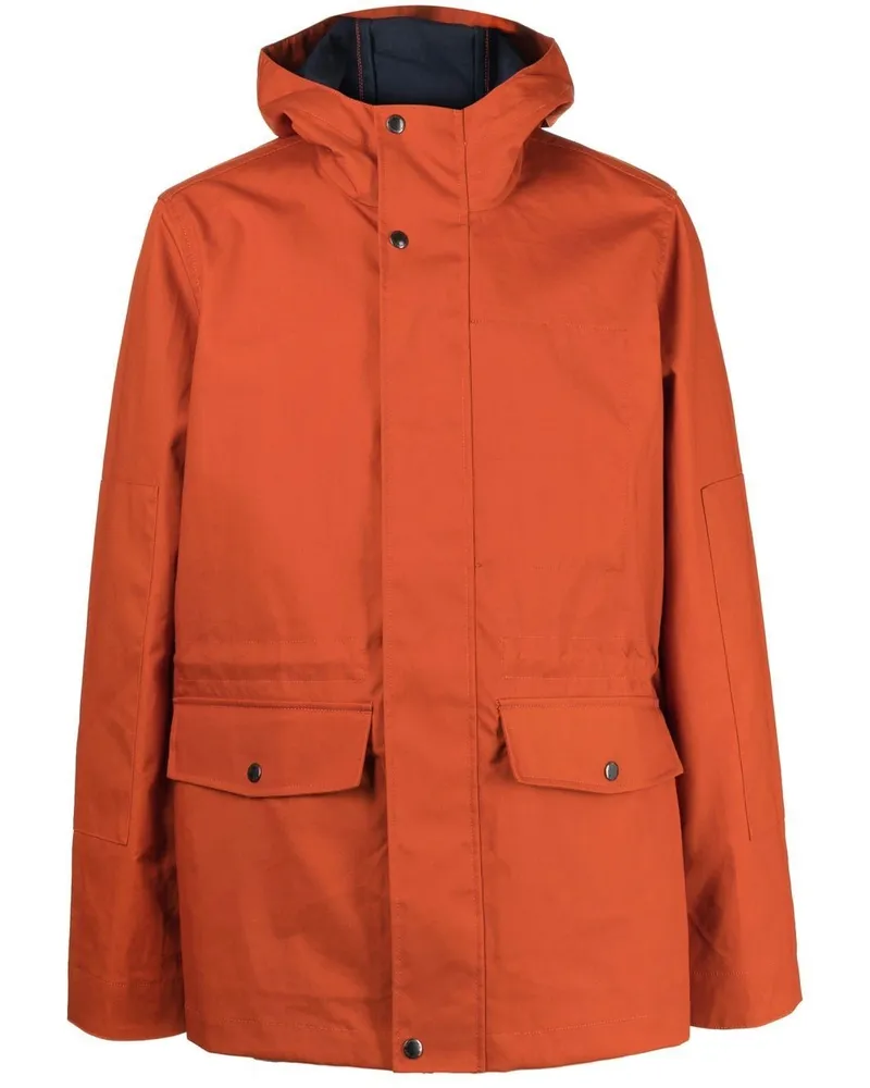 Paul Smith Jacke mit Kapuze Orange