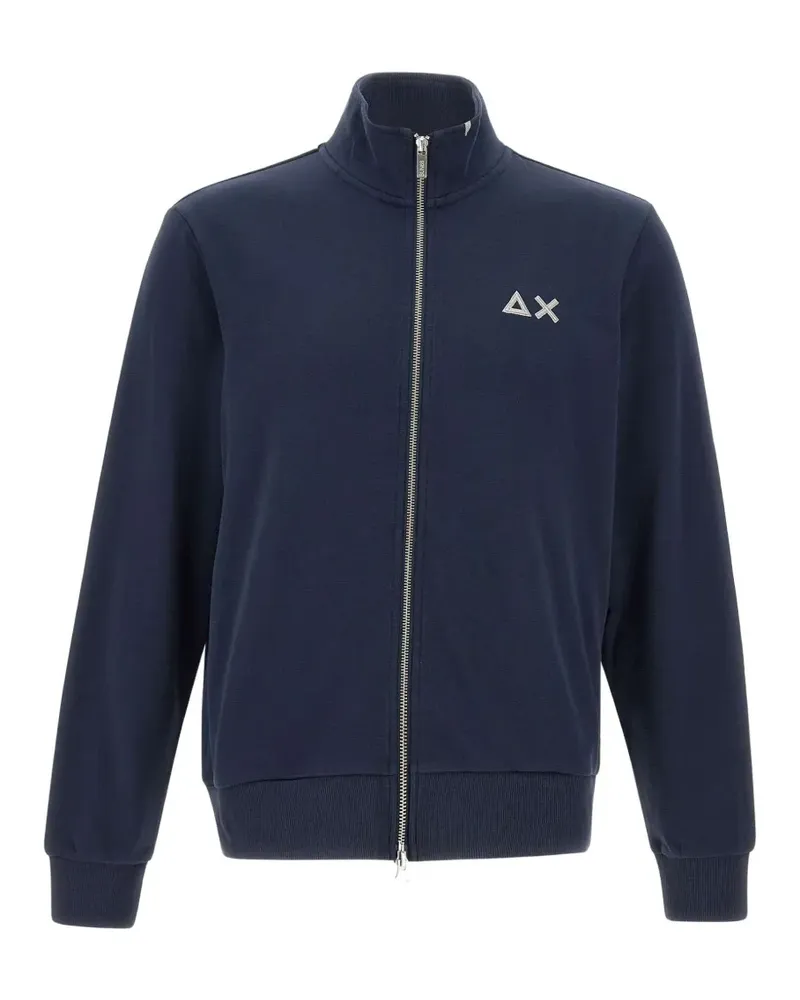 Sun68 Sweatshirtjacke mit Reißverschluss - Blau Blau