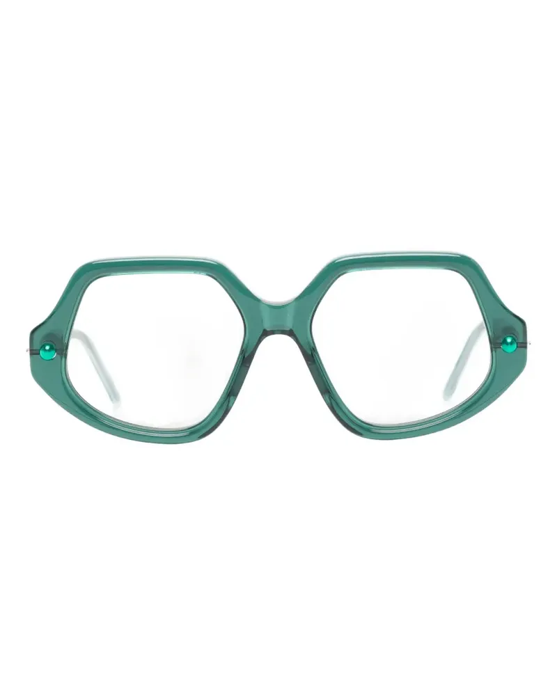 KUBORAUM geometric-frame sunglasses - Grün Grün